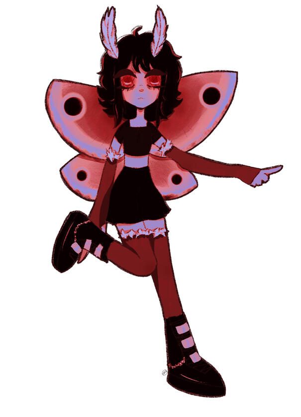 "Mothgirl" Original Character