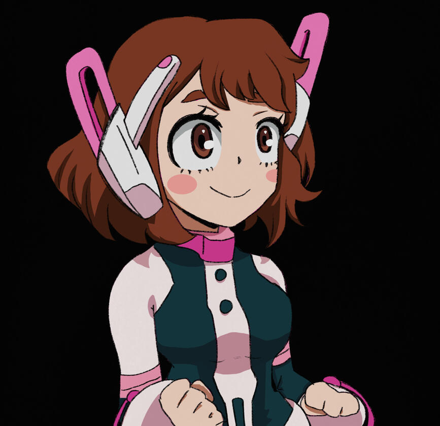 Fan Art of Ochaco from My Hero Academia