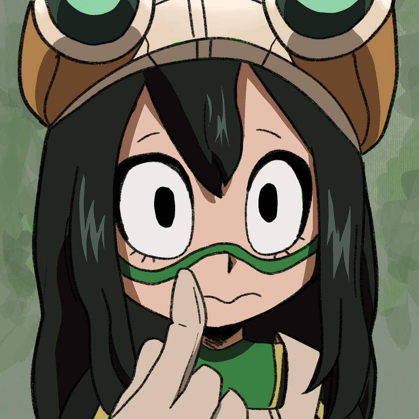 Fan Art of Froppy from My Hero Academia